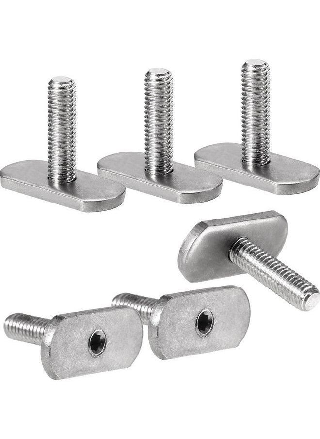 NIBEMINENT - 6-Piece Kayak Rails Screw 8x6x1.5cm - Image 1