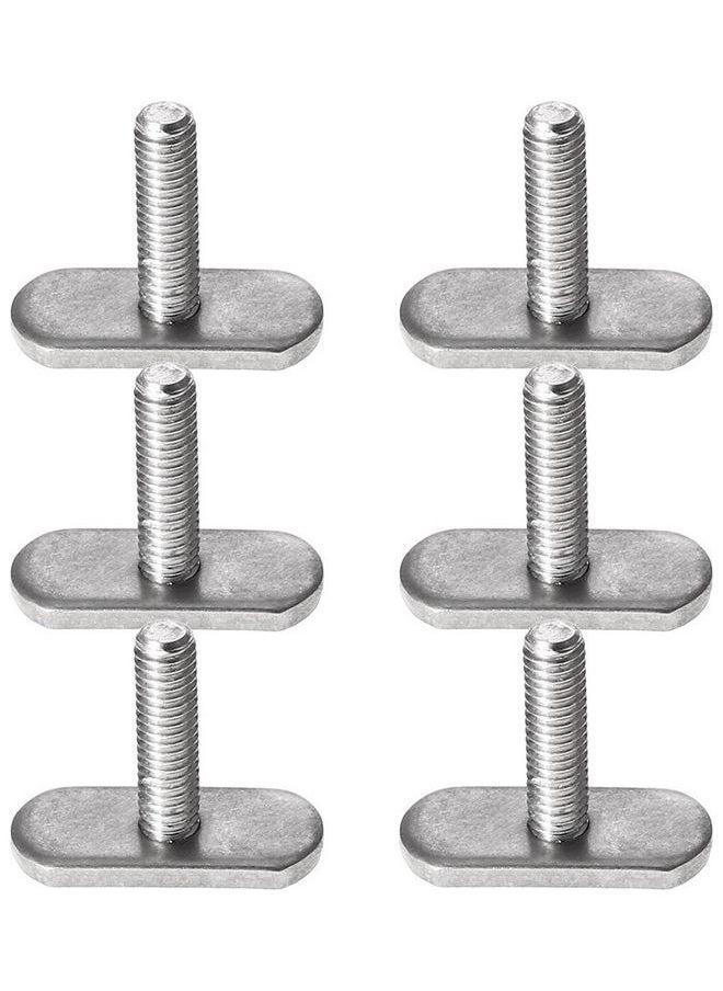 NIBEMINENT - 6-Piece Kayak Rails Screw 8x6x1.5cm - Image 1