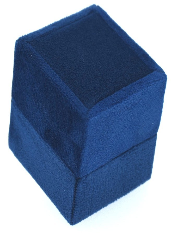 DIAcheck Moon Jewellery Box fro Ring Studs & Pendants (Blue Velvet Ring) - Image 3