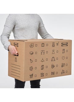 Moving box, brown, 64x34x40 cm/80 l - pzsku/ZD5E344719752CD8B736FZ/45/_/1740224127/342535c7-f984-4938-b57c-2950d2811c9b