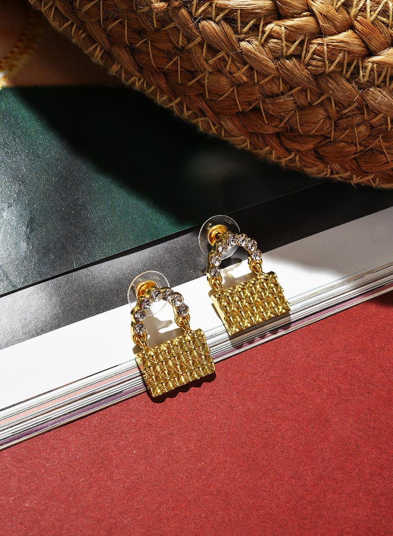 SOHI Bag Artificial Stud Earring Jewellery - Image 5