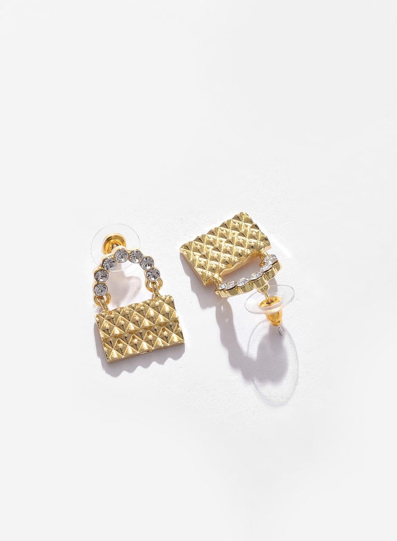 SOHI Bag Artificial Stud Earring Jewellery - Image 2