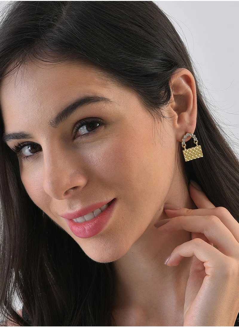 SOHI Bag Stud Earrings