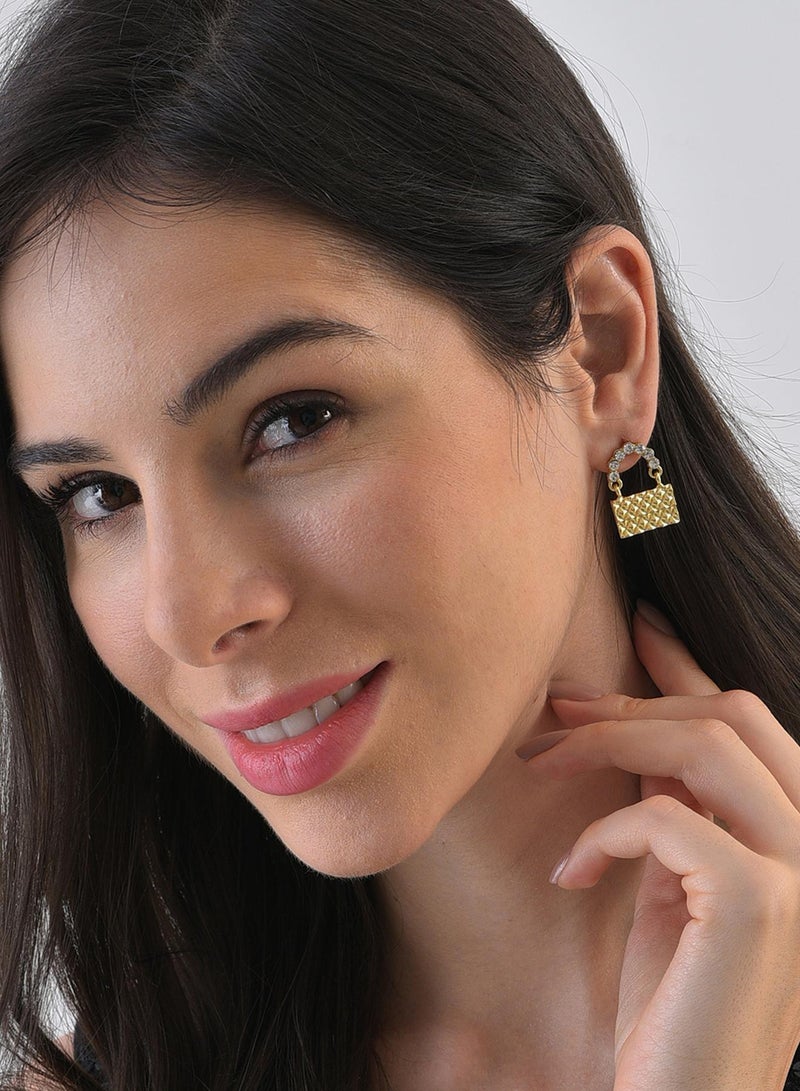 SOHI Bag Artificial Stud Earring Jewellery - Image 4