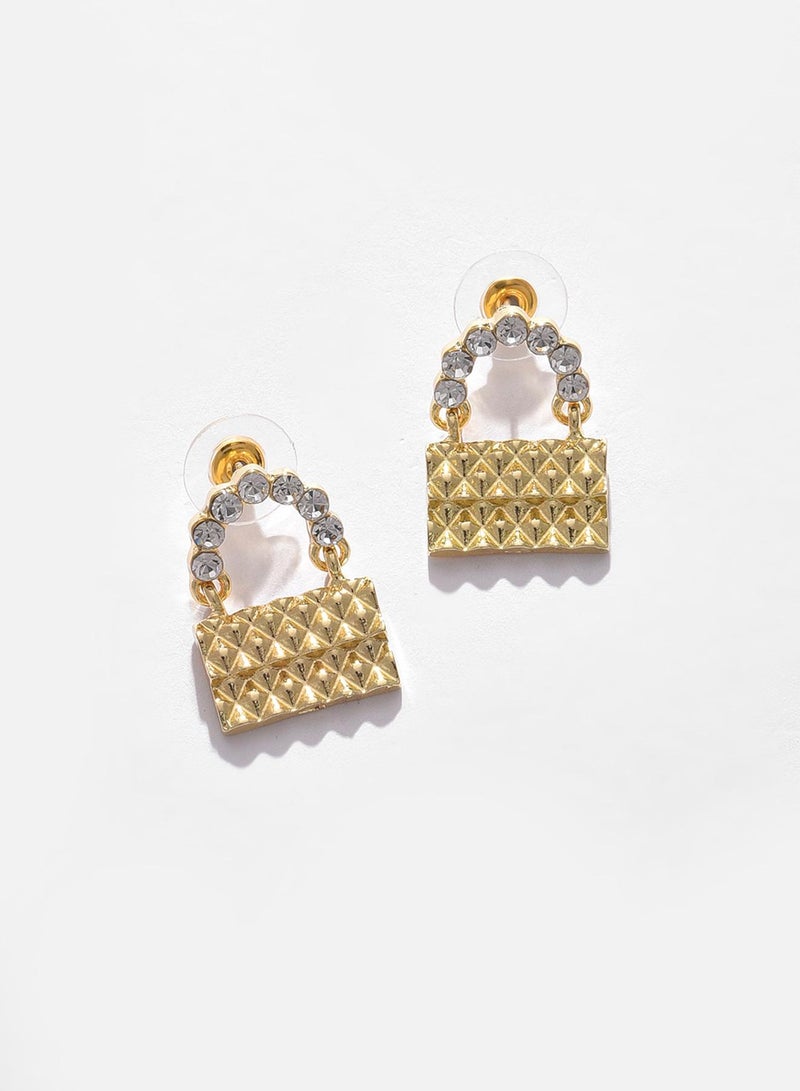 SOHI Bag Artificial Stud Earring Jewellery - Image 3