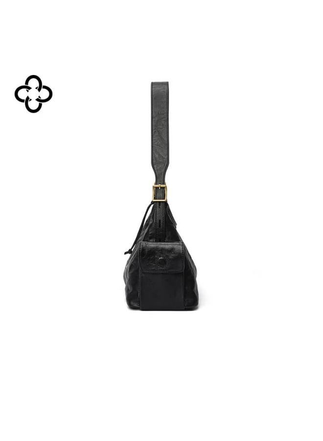 Cassile Women's Tote Bag Vegetable-tanned Cowhide Large Capacity Luxury Hobo Bag Birthday Gift - Image 4