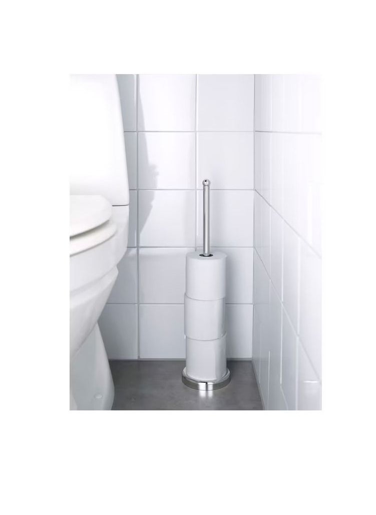 Generic Toilet roll stand, chrome effect  - Image 3