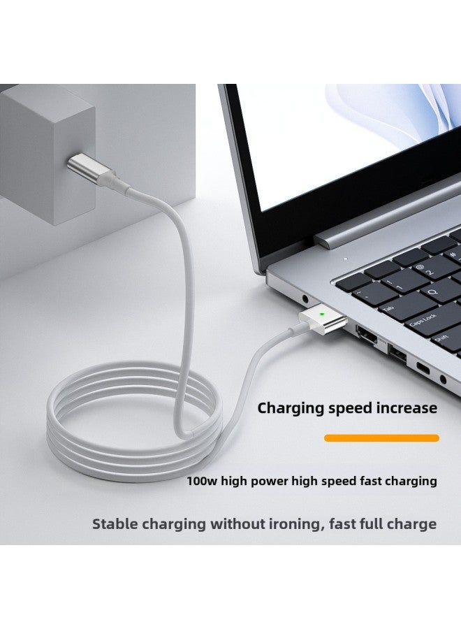 Suitable For Apple MACbook Notebook Computer Typec To MAGsafe2/1pd Decoy Fast Charging Line 100W-Color:Mother C ]  - Image 3