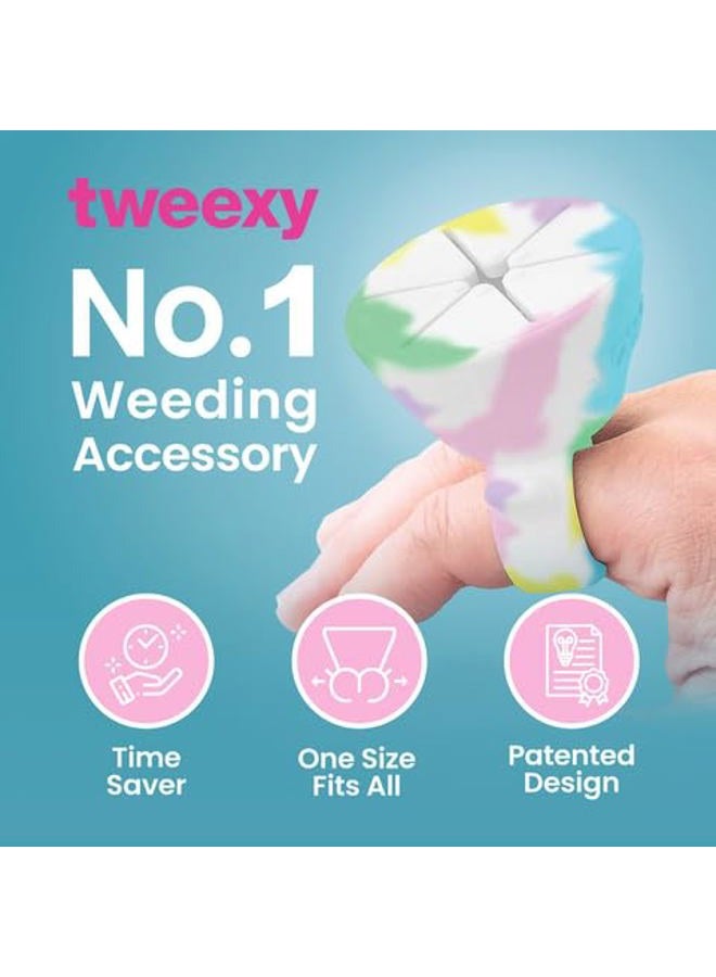 Tweexy Craft Vinyl Weeding Scrap Collector Ring | Weeding Tools for Vinyl Heat Transfer, HTV Crafting & Adhesive Paper Sheets Holder | Portable Heat Press Accessories and Supplies (Unicorn) - Image 4