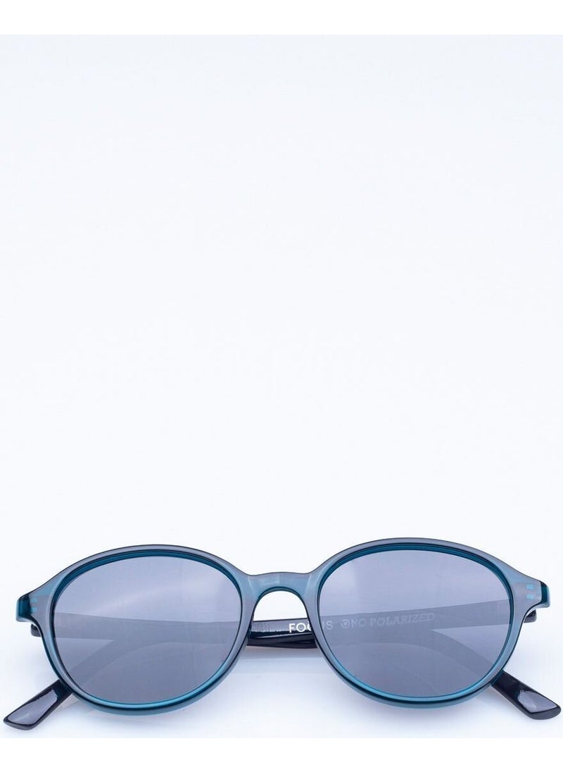 Focus On 2-5 Years Old Dark Turquoise Round Polarized Kids Sunglasses  - Image 1