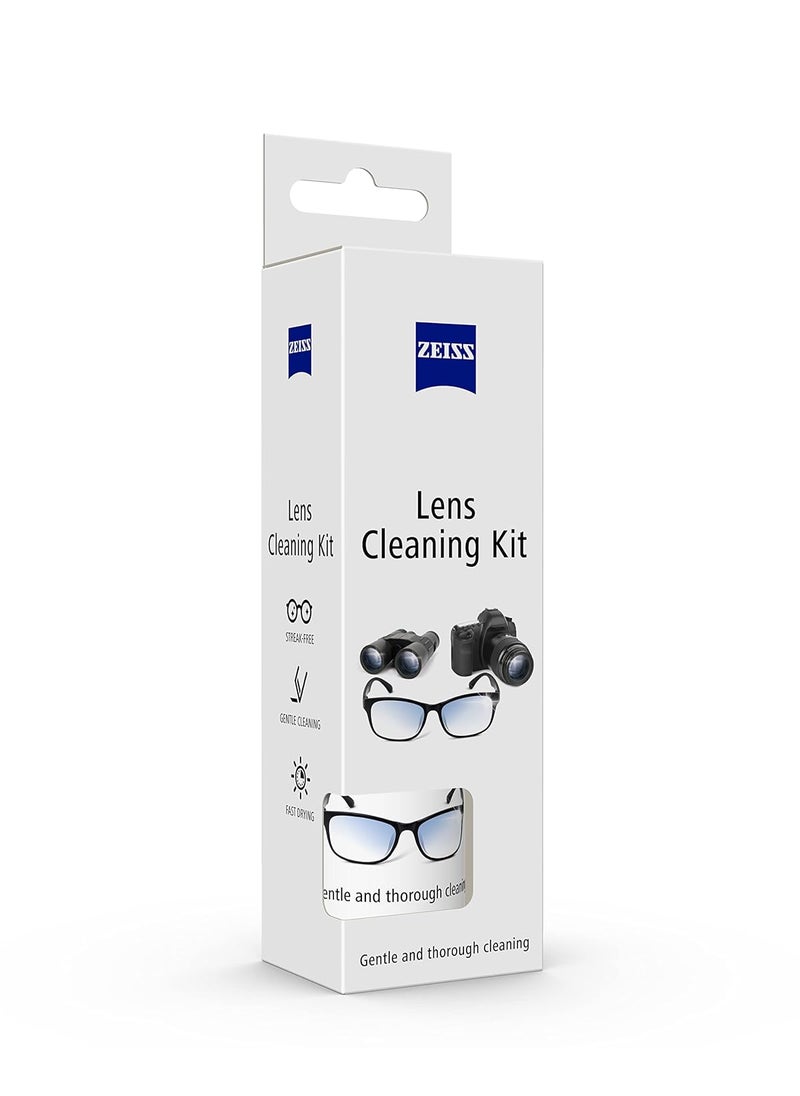 Zeiss ZEISS Lens Cleaning Solution Kit 60ml with Microfiber Cloth Pack of 3 Perfect Lens Cleaner for Spectacles Eyeglasses Sunglasses Camera Lenses and Binoculars  - Image 2