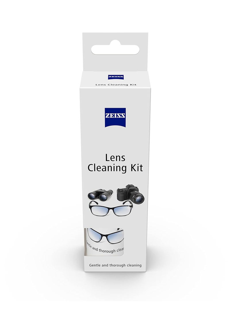 Zeiss ZEISS Lens Cleaning Solution Kit 60ml with Microfiber Cloth Pack of 3 Perfect Lens Cleaner for Spectacles Eyeglasses Sunglasses Camera Lenses and Binoculars  - Image 1