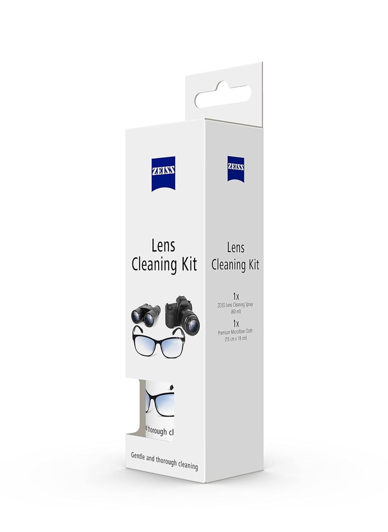 Zeiss ZEISS Lens Cleaning Solution Kit 60ml with Microfiber Cloth Pack of 3 Perfect Lens Cleaner for Spectacles Eyeglasses Sunglasses Camera Lenses and Binoculars  - Image 3