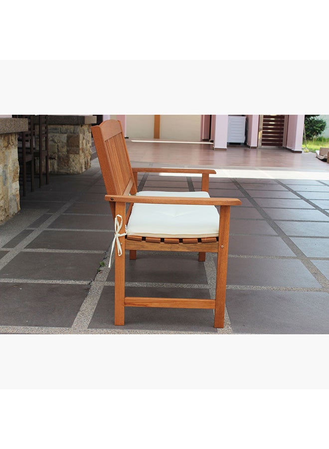 Home Box Bahama 2+1+1 Seater Outdoor Sofa Set With Coffee Table And Seat Cushions 90 x 43 x 45.5 cm - Image 3