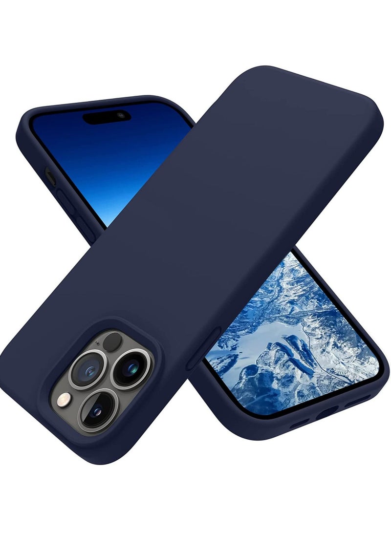 iPhone 14 Pro Max Case, Silicone Shockproof Slim Thin Phone Case for iPhone 14 Pro Max 6.7 inch - Image 1