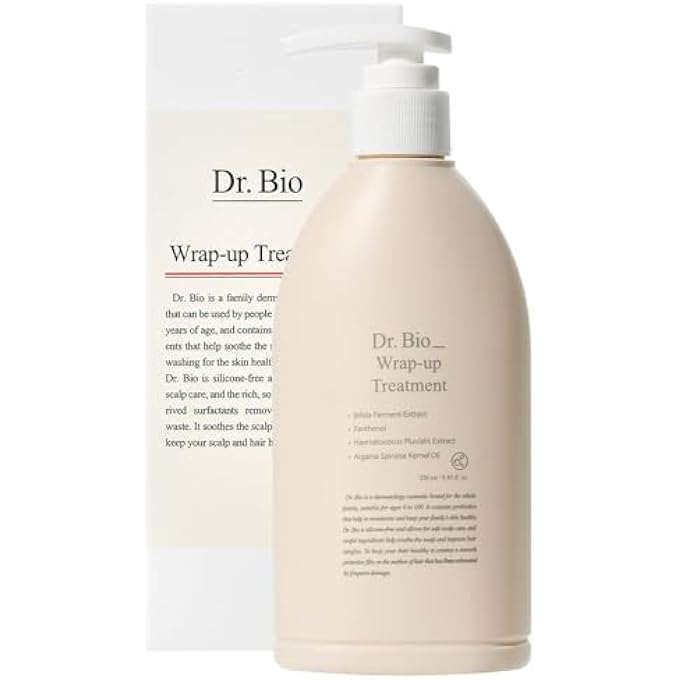 Dr.Bio KOREAN WRAP-UP HAIR TREATMENT 250ML Â€“ SULFATE-FREE CONDITIONER & REPAIR CARE FOR DAMAGED HAIR Â€“ KOREAN HAIR CARE - Image 2