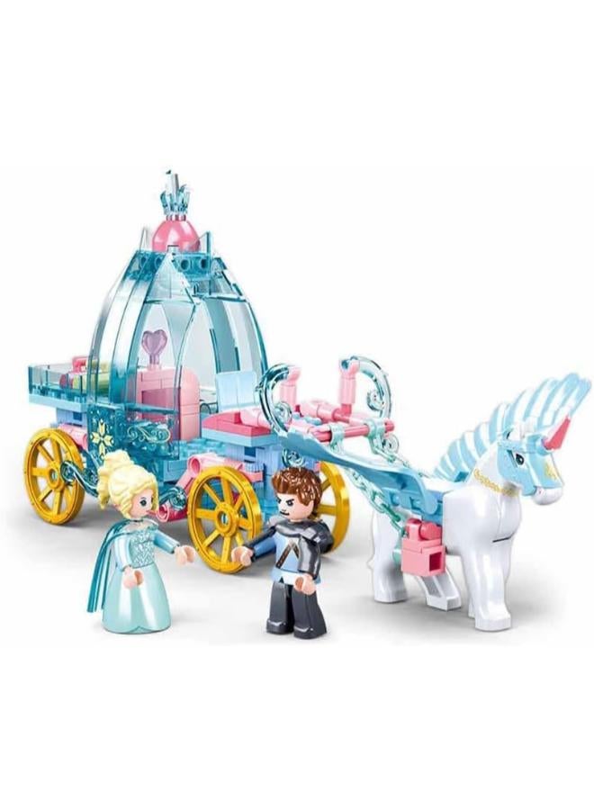 Sluban 191-Piece Girl's Dream Fairytale Carriage - Image 5