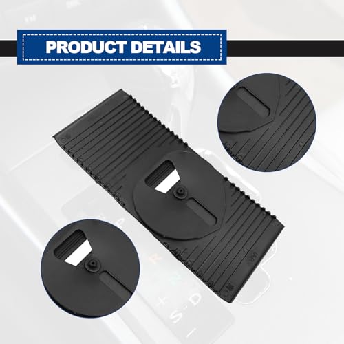 Vrasly 35975-53020 Shift Slider Center Console Slide Cover Compatible with IS250 IS350 2005-2013 Replace Gear Shift Position Slide Cover - Image 2