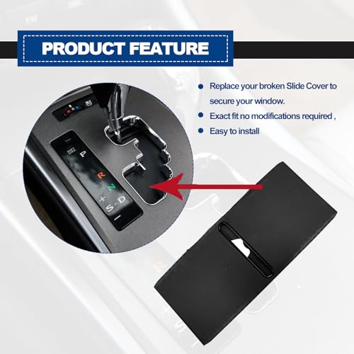 Vrasly 35975-53020 Shift Slider Center Console Slide Cover Compatible with IS250 IS350 2005-2013 Replace Gear Shift Position Slide Cover - Image 4