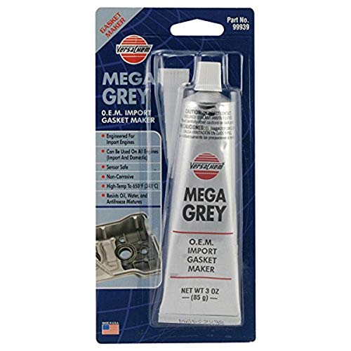 Versachem 99939 Mega Grey OEM Silicone - 3 oz. - Image 1