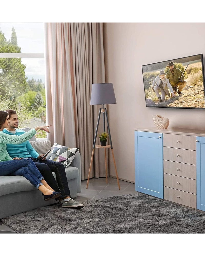 حامل تلفاز ثابت للجدار من 26" إلى 75"، حامل تلفاز ثقيل قابل للتعديل عالمي الميل لتلفاز LED LCD OLED بلازما بسعة وزن قوية تصل إلى 50 كجم VESA حتى 700 x 400 - Image 3