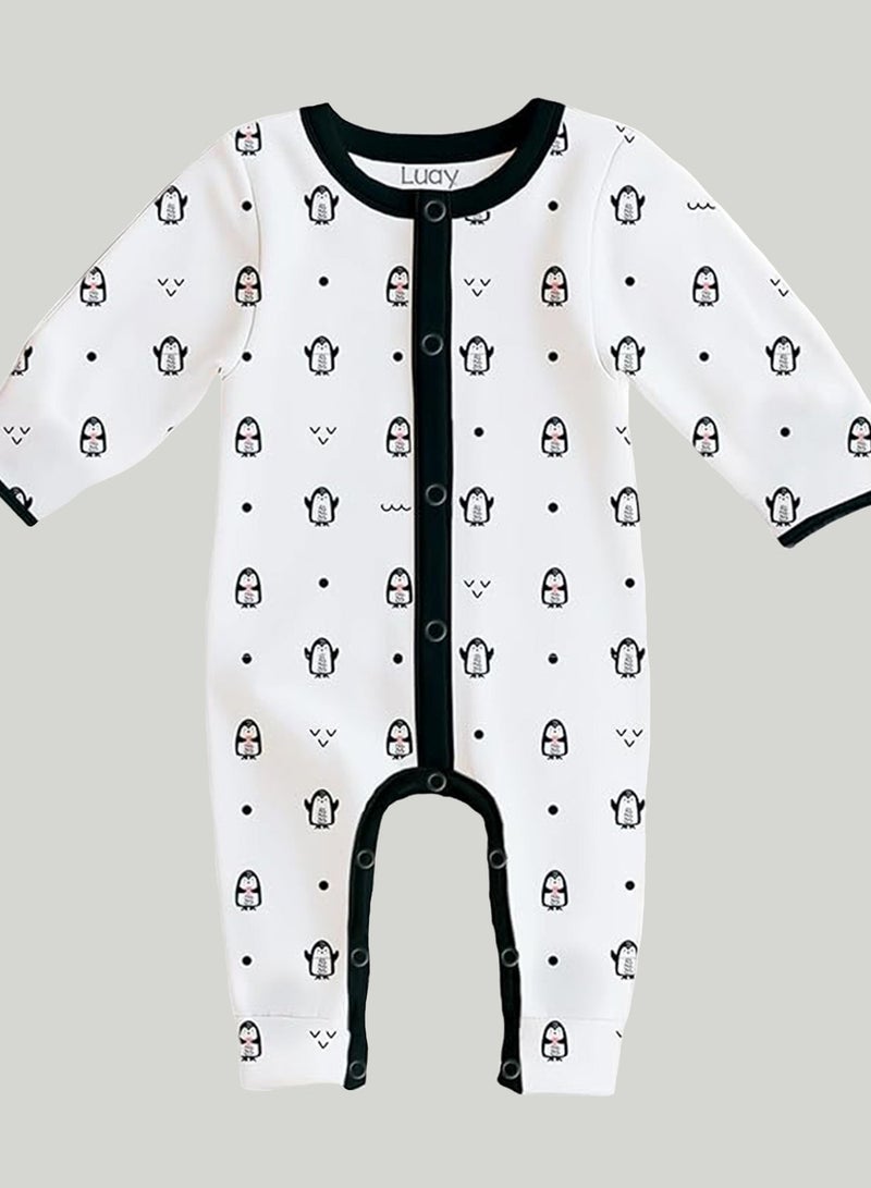 لؤي علبة هدايا فاخرة تحتوي على بدلة طفل، زجاجة رضاعة، ودب دمية – أفضل طقم هدايا للأطفال - Image 3