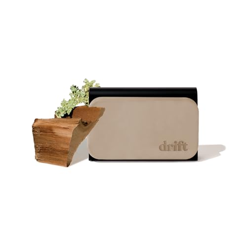 Drift Car Air Freshener - Stone Air Freshener Car Odor Eliminator - Long Lasting Scent - Auto Accessories - Metal Clip - Essential Oils - Clean Ingredients - Teak Scent Starter Kit - Image 1