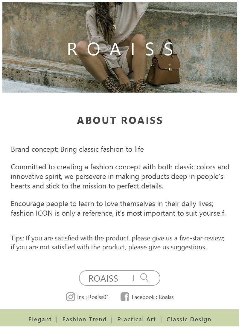 roaiss - Women's Casual Business Blazer Fashion Casual Solid Color Office Coat Classic Lapel Button Open Placket Coat - Image 1