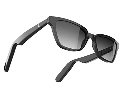 Lucyd - Smart Glasses w/UV Protection for Women - Open Ear, Noise Canceling Wireless Mics, Compatible with Voice Assistants – Nebula - Image 1