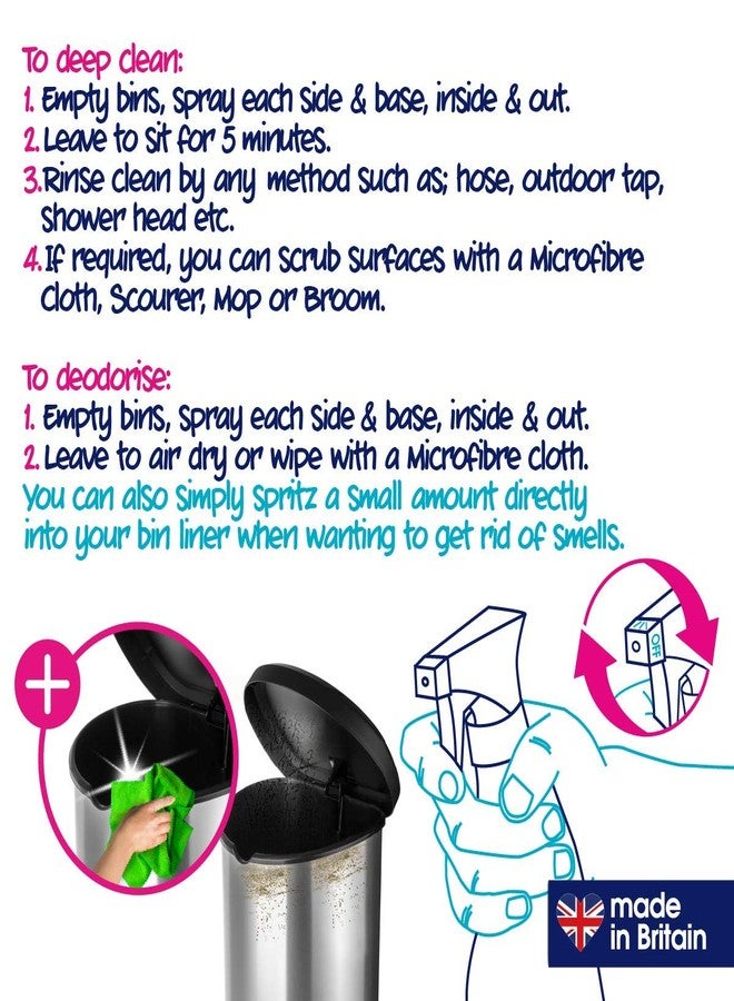 Ecozone bin cleaner anti-bacterial 500ml - Image 3