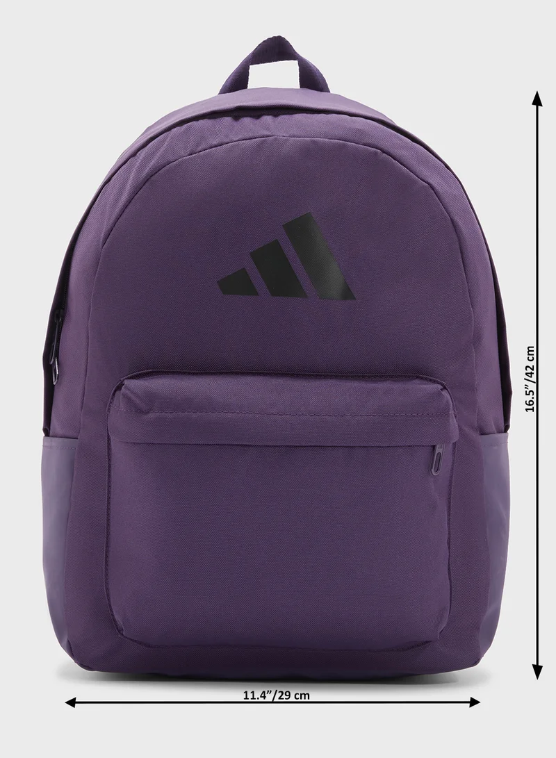 Adidas Classic 3 Bar Logo Backpack