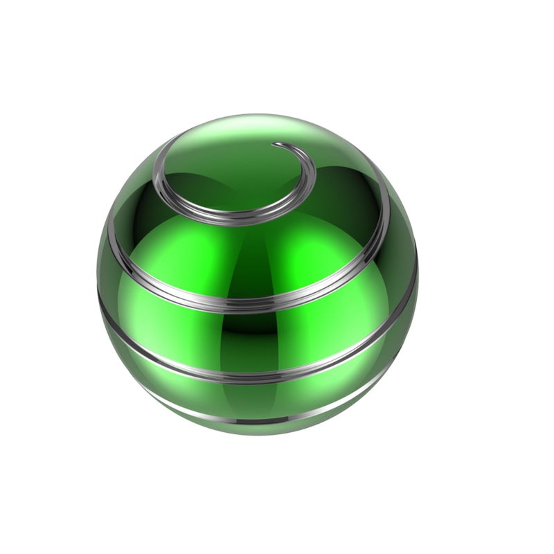 Apqdw Kinetic Desk Toys 154 Kinetic Spinning Desk Toys for Kids Adults Fidget Toys for Party Favors Christmas Stocking Stuffers Easter Basket 39MM GreenA - Image 3