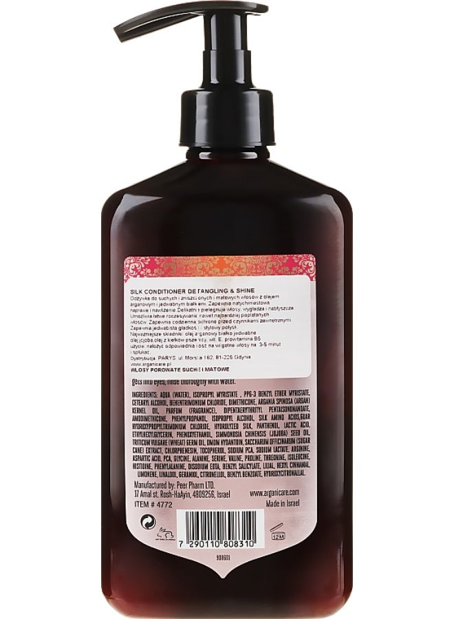 Arganicare Silk Restructuring Conditioner 400ml - Image 2