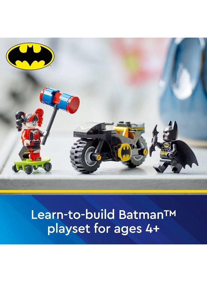 LEGO مجموعة ألعاب البناء LEGO DC Batman Versus Harley Quinn 76220 - Image 1
