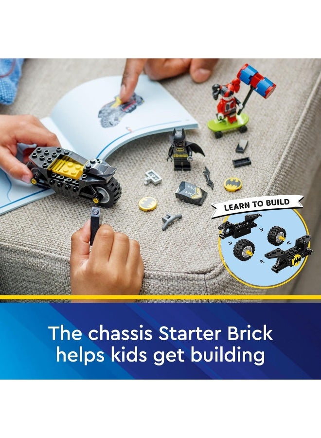 LEGO مجموعة ألعاب البناء LEGO DC Batman Versus Harley Quinn 76220 - Image 3