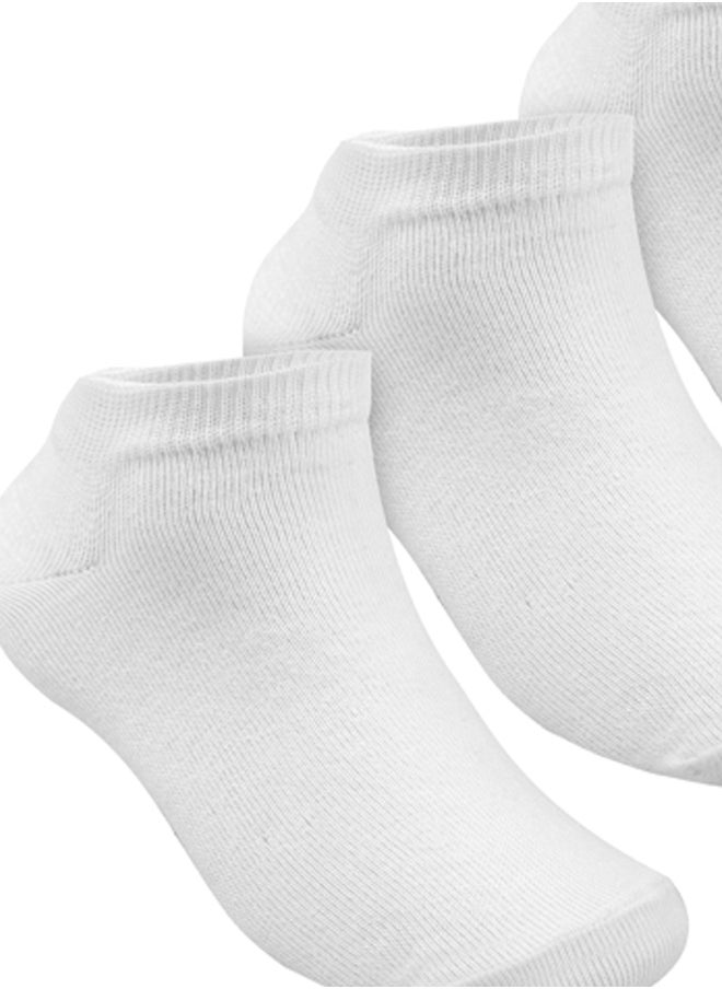 STITCH Boys Pack of 3 Half Terry Ankle Plain Casual Socks  - Image 3