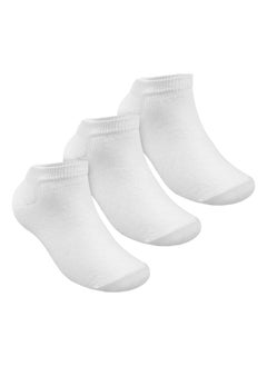 STITCH Boys Pack of 3 Half Terry Ankle Plain Casual Socks  - Image 1