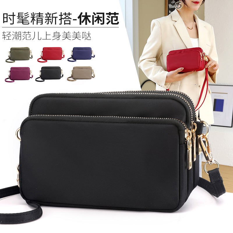 2023 New Nylon Casual Fashion Shoulder Bag Mobile Phone Bag Crossbody Bag New Mini Shoulder Crossbody Bag For Mother - Image 2