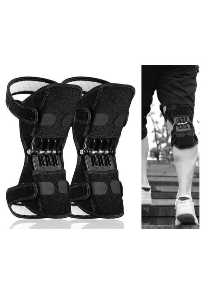 وسادة ركبة زنبركية لحماية الركبة معززة للركبة القديمة الباردة مع القوة لتحسين دعم المفاصل العناية العميقة بالتهاب المفاصل - Image 1