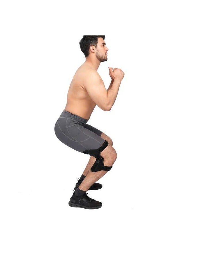 وسادة ركبة زنبركية لحماية الركبة معززة للركبة القديمة الباردة مع القوة لتحسين دعم المفاصل العناية العميقة بالتهاب المفاصل - Image 3