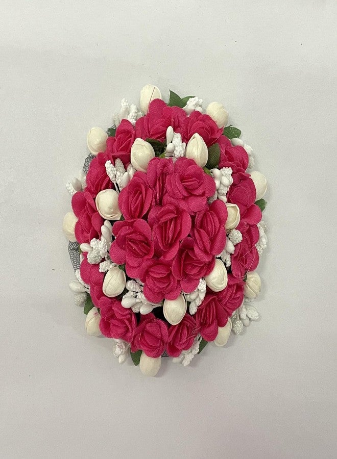 Maahal Bridal Bun Juda Gajra Maker Flower Gajra, Hair Accessories For Women and Girls-Multicolor - Image 1
