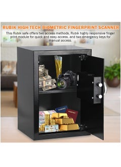 Biometric Fingerprint Safe Box Large with Keys, Fire Resistant Safety Locker for Home Office (RB50F, 50x35x31cm) Black - pzsku/ZD5E50C0EA983D1480614Z/45/_/1717083007/5fa834b1-cd8a-4d3a-8877-d8910b12dcd9