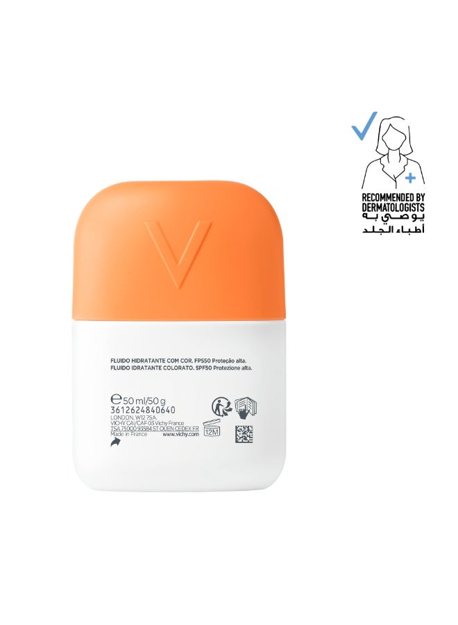 فيشي Capital Soleil UV Aqua Hydrating Invisible Fluid SPF50ml 50ml - Image 2