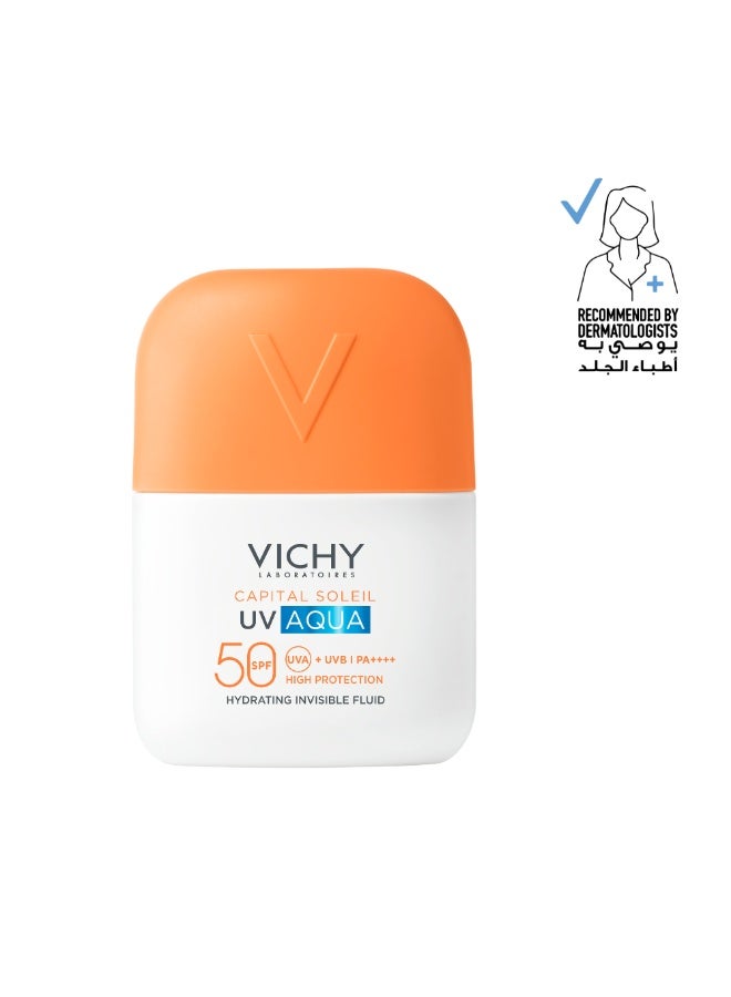 فيشي Capital Soleil UV Aqua Hydrating Invisible Fluid SPF50ml 50ml - Image 1