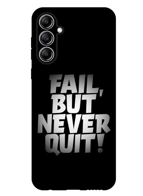Protective Case Anti Scratch Shock Proof Bumper Cover For Samsung Galaxy M15 Fail But Never Quit