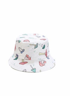 Bucket Hat, Fashion Mushroom Pattern Hat, Reversible Summer Sun Cap for Women Men Outdoor Travel