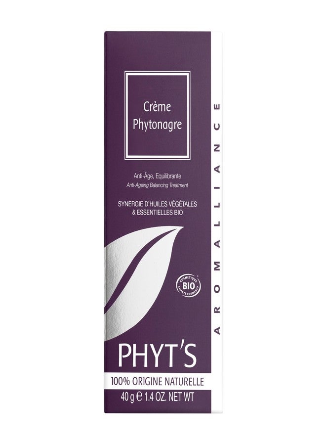 PHYT'S Phyts Phytonagra Cream - Balancing Facial Moisturizer for Vitality and Suppleness - Anti-Ageing Face Cream with Vitamin E and Soya Plant Oil - 1.4 oz - Image 2
