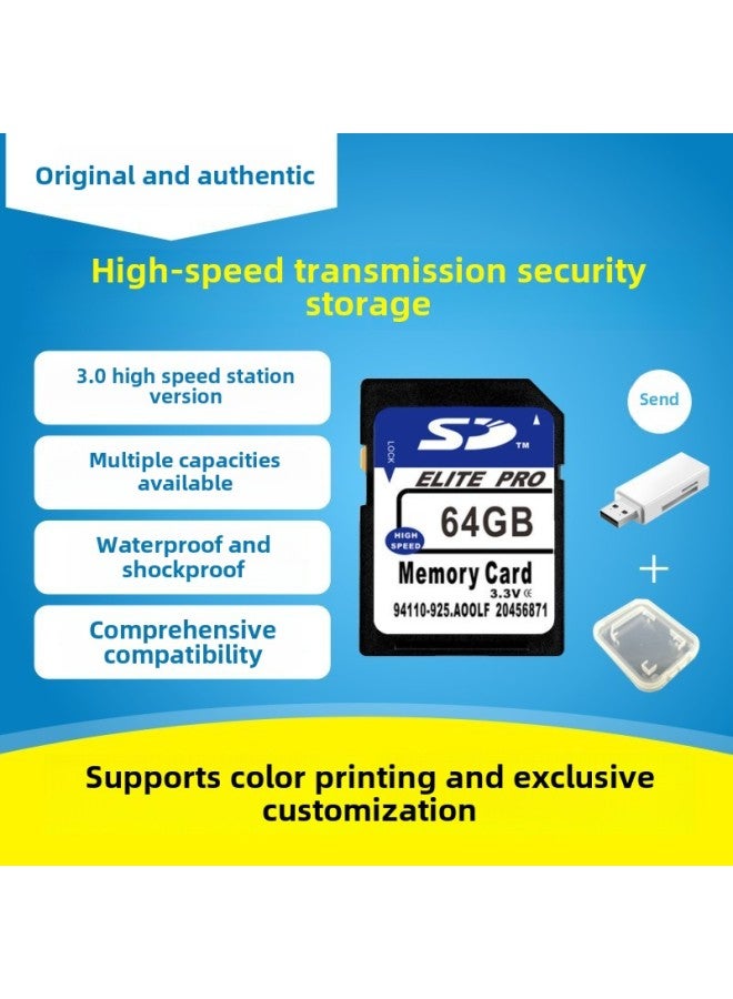 Camera Card High Speed SD Card 256M512m1G2G4G 8G16G32G64G Car Music Card-Capacity:256MB  - Image 1
