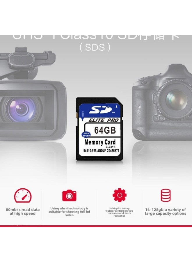 Camera Card High Speed SD Card 256M512m1G2G4G 8G16G32G64G Car Music Card-Capacity:256MB  - Image 2