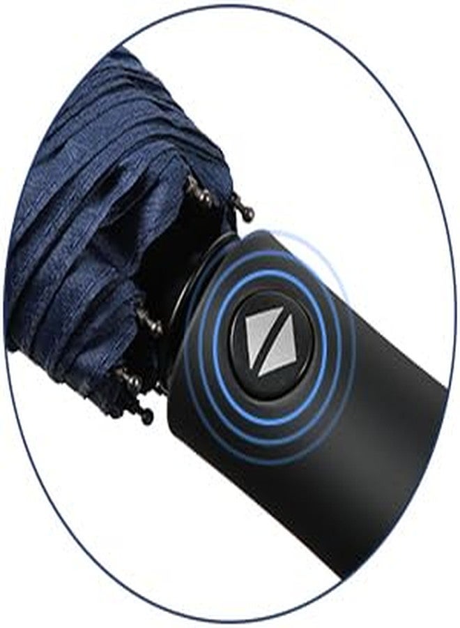 KINJAL MAX UmBbrella for Women Auto Open Close Lightweight UmBbrella for Men 3 Fold UmbrEella for Rain Windproof Compact Automatic Strong Steel Shalf Perfect for Car Purse MULTIColor - Image 3